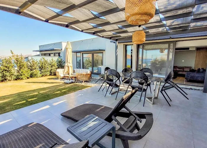 Villa çimentepe Deluxe Bodrum